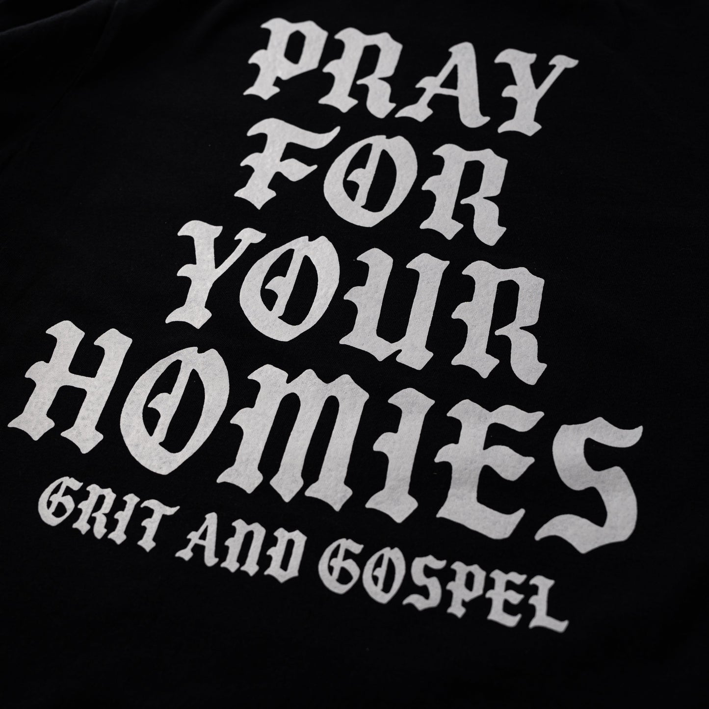 Pray For Your Homies Christian t-shirt – back graphic comfort colors faith based apparel