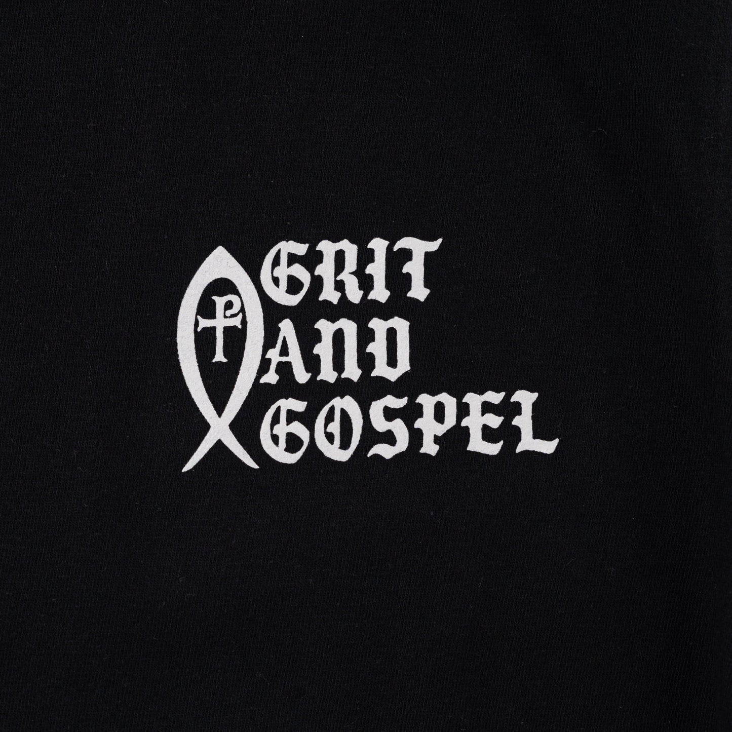 Pray For Your Homies Christian T-Shirt | Grit and Gospel Streetwear ichthys logo grit and gospel
