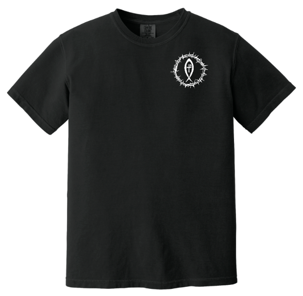 "Not Today Satan" Tee: Crushing the Serpent – Bold Christian Streetwear