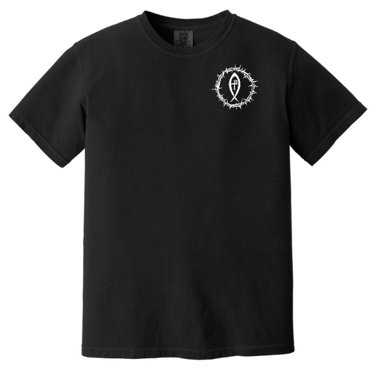 "Not Today Satan" Tee: Crushing the Serpent – Bold Christian Streetwear