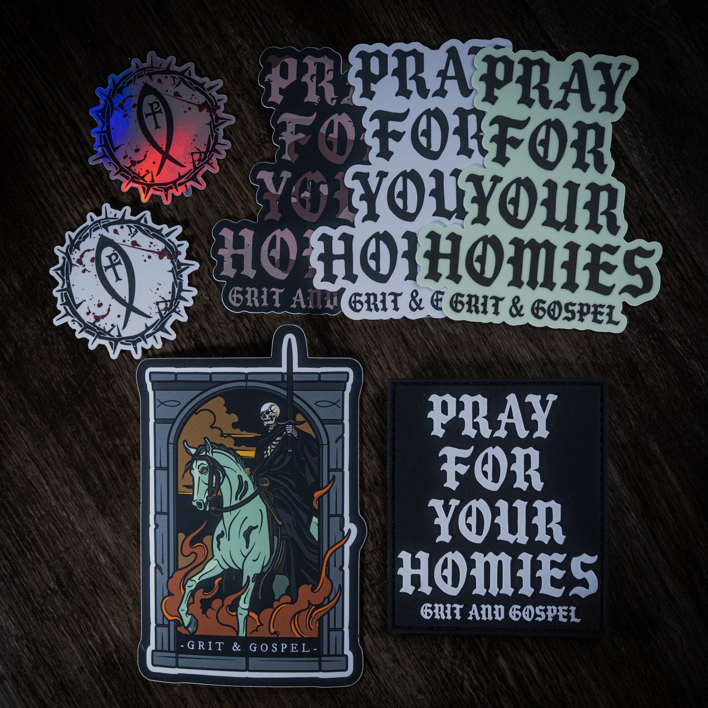 Sticker + Patch Bundle