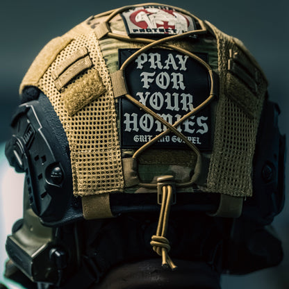 Pray for Your Homies PVC Velcro Patch – Faith-Based Tactical Gear