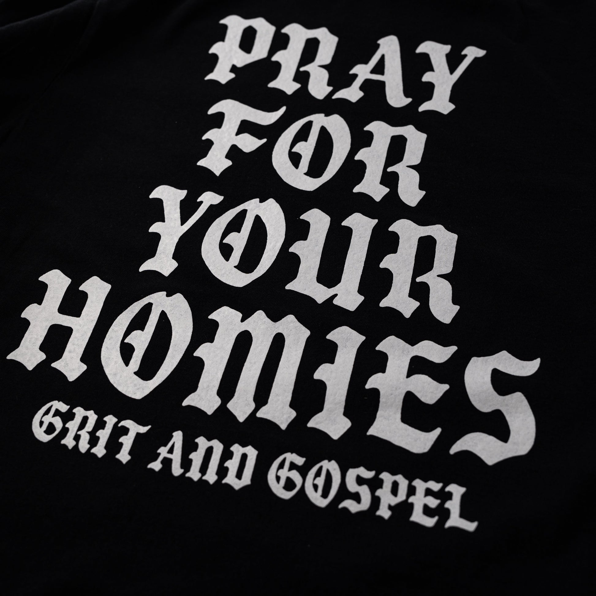 Pray For Your Homies Christian t-shirt – back graphic comfort colors faith based apparel