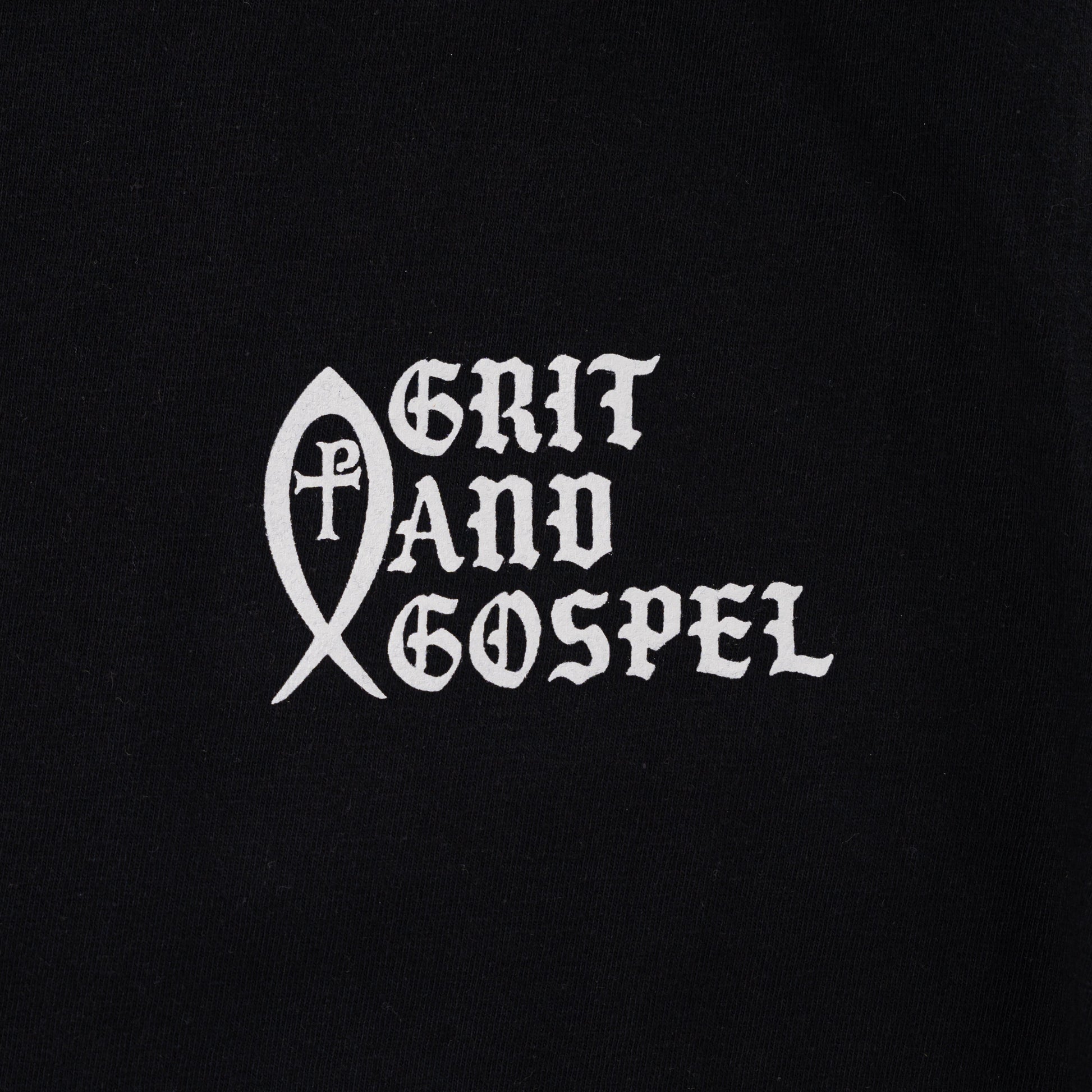 Pray For Your Homies Christian T-Shirt | Grit and Gospel Streetwear ichthys logo grit and gospel