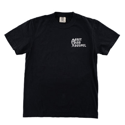 Pray For Your Homies Christian t-shirt – back graphic comfort colors faith based apparel front graphic grit and gospel